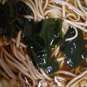 わかめ蕎麦